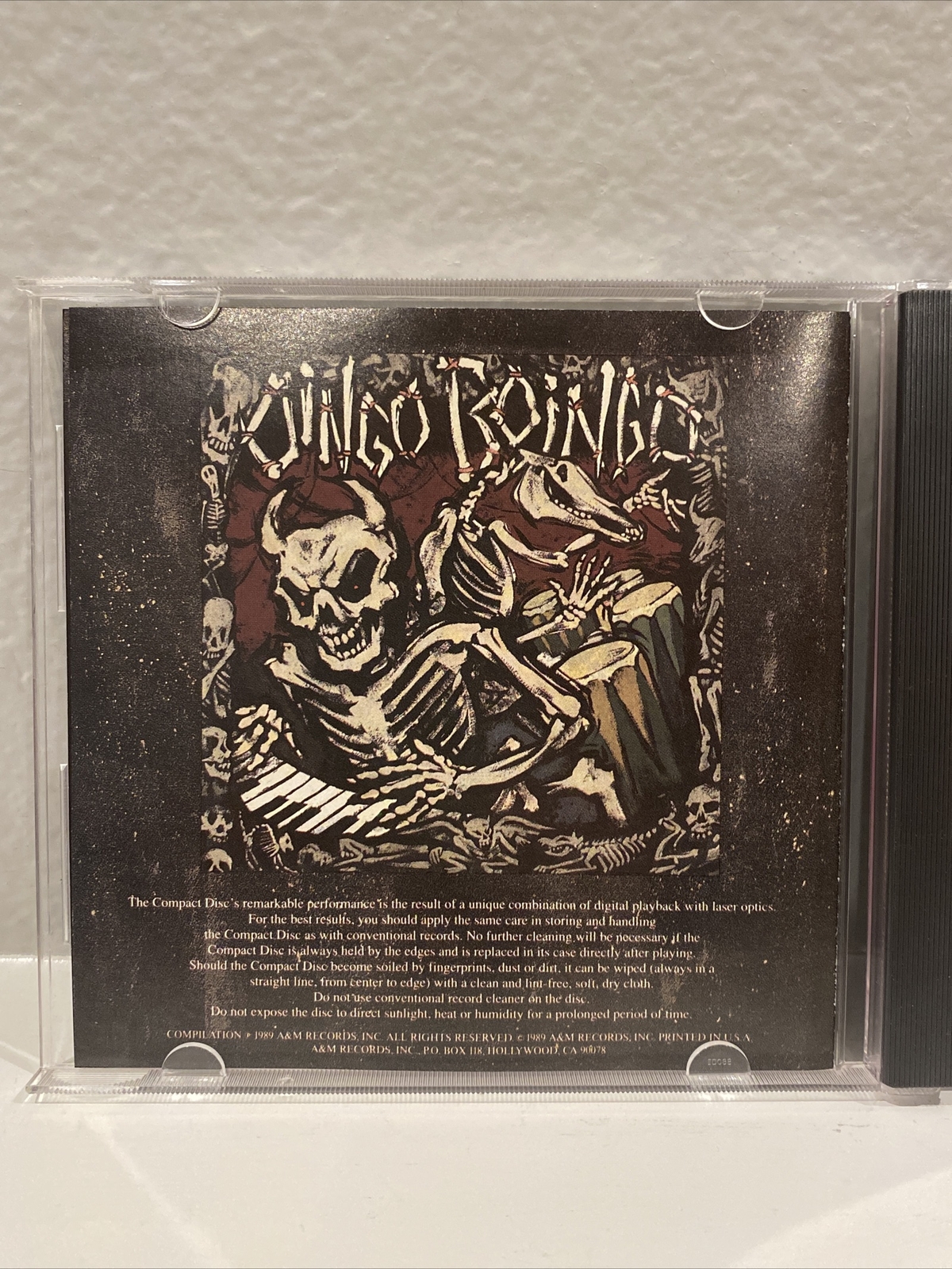 Best of Oingo Boingo: Skeletons in the Closet by Oingo Boingo CD 1989 CD5217
