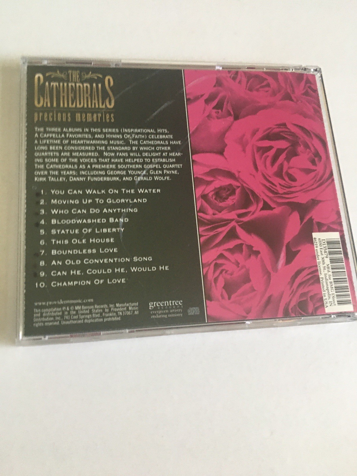 The Cathedrals Anthology 2 Cd And Inspirational Hits Cd Religious Faith Gospel