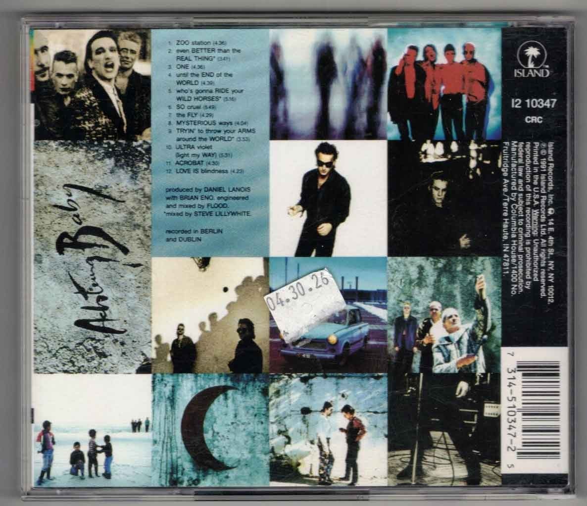 U2 Unforgettable Fire+Rattle Hum+Go Home+Leave Behind+Dismantle Bomb 7 DISC LOT!