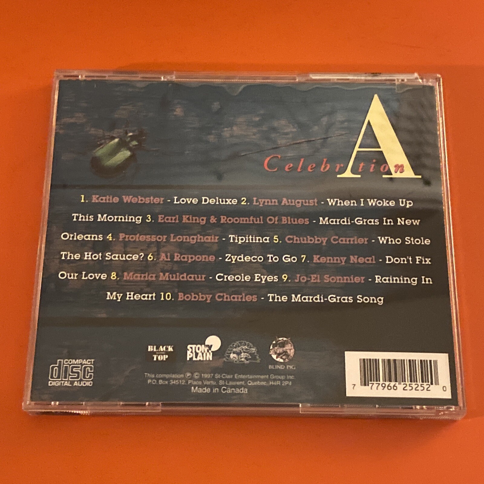 A Celebration of Blues: Great Louisiana Blues by Various (1996) CD