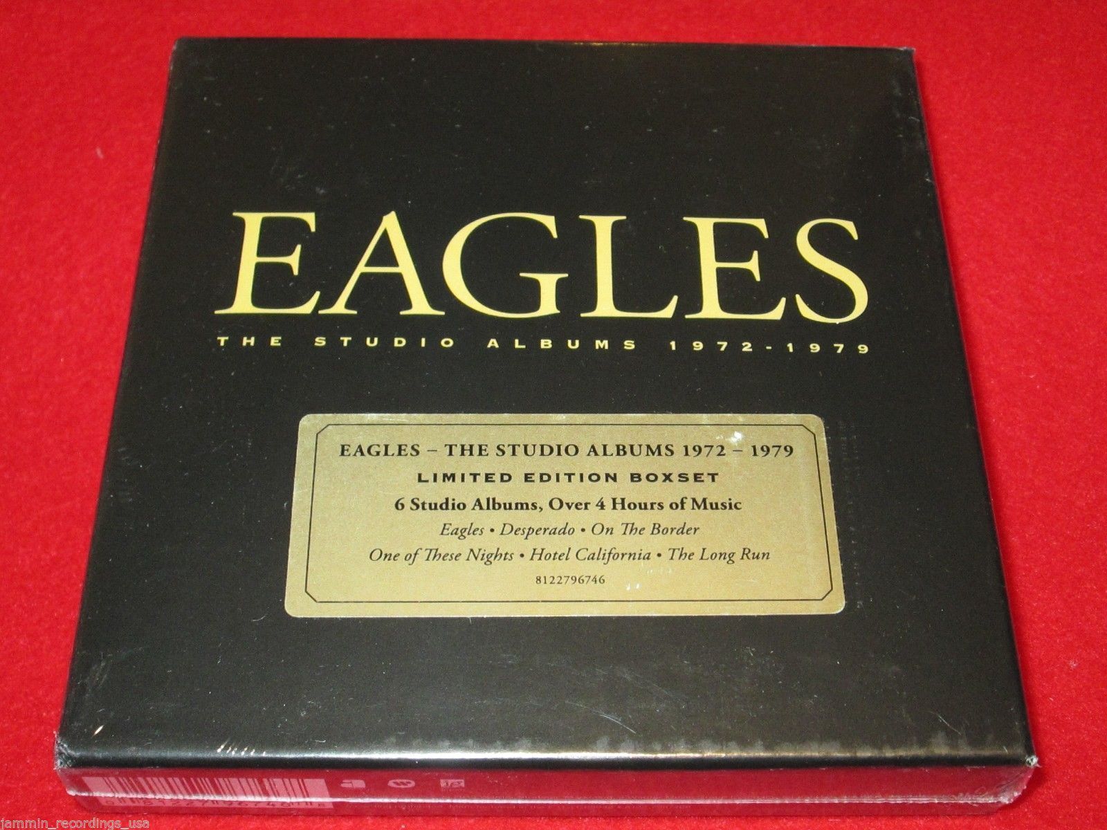 THE EAGLES - The Studio Albums 1972-1979 - 6 CD Box Set