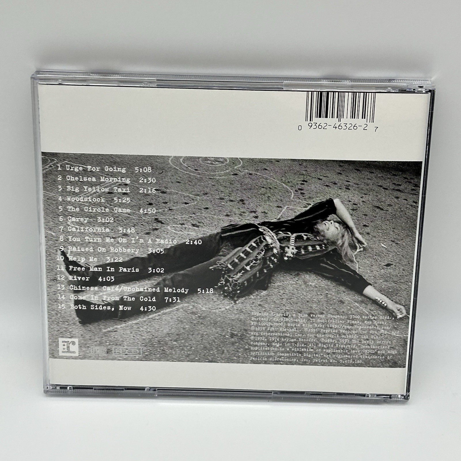 Joni Mitchell - Hits (CD, 1996, Reprise Records) ~ Mint Disc Complete CIB