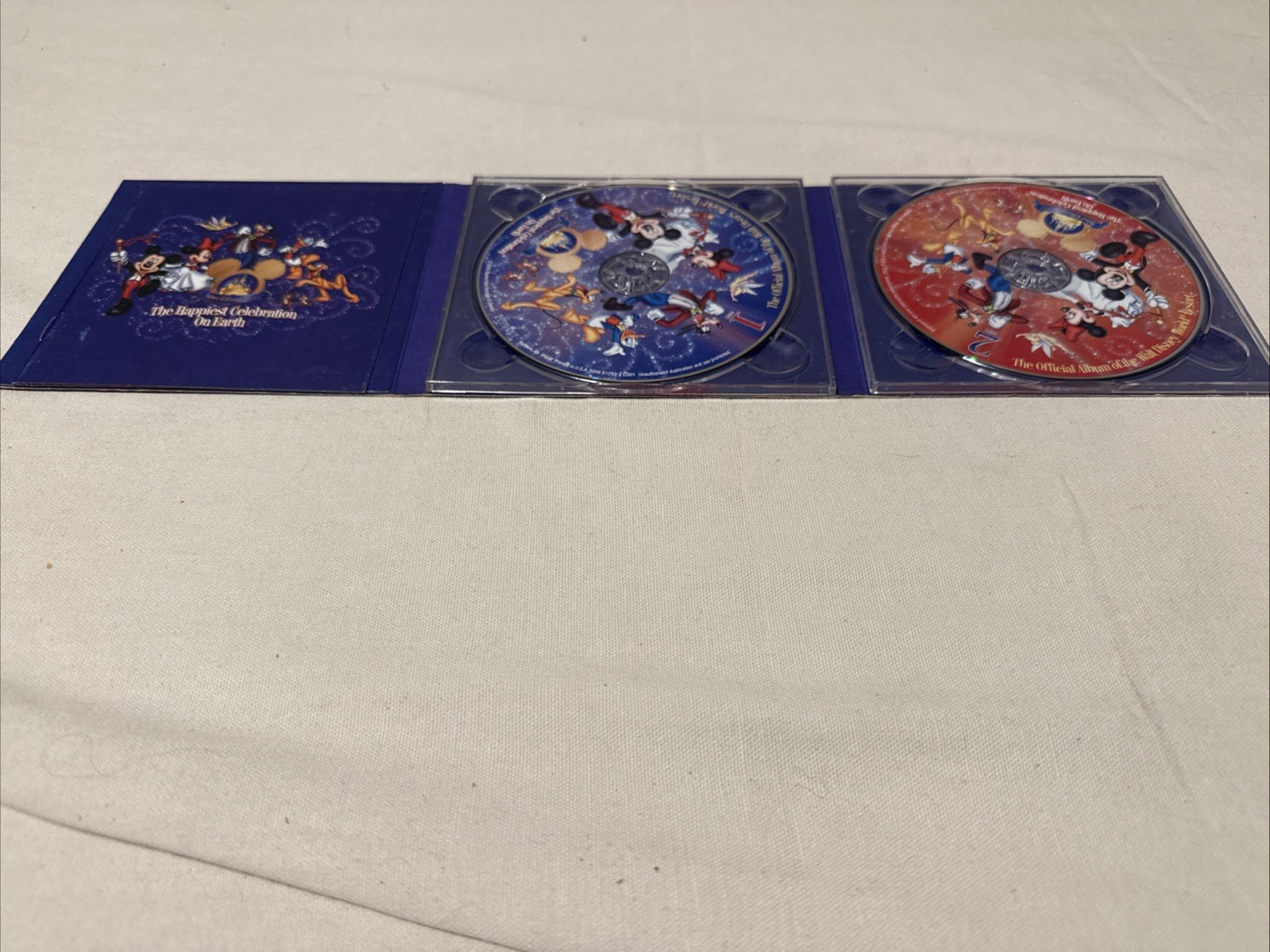 The Official Album of Walt Disney World Resort 2-CD Set Tested Working