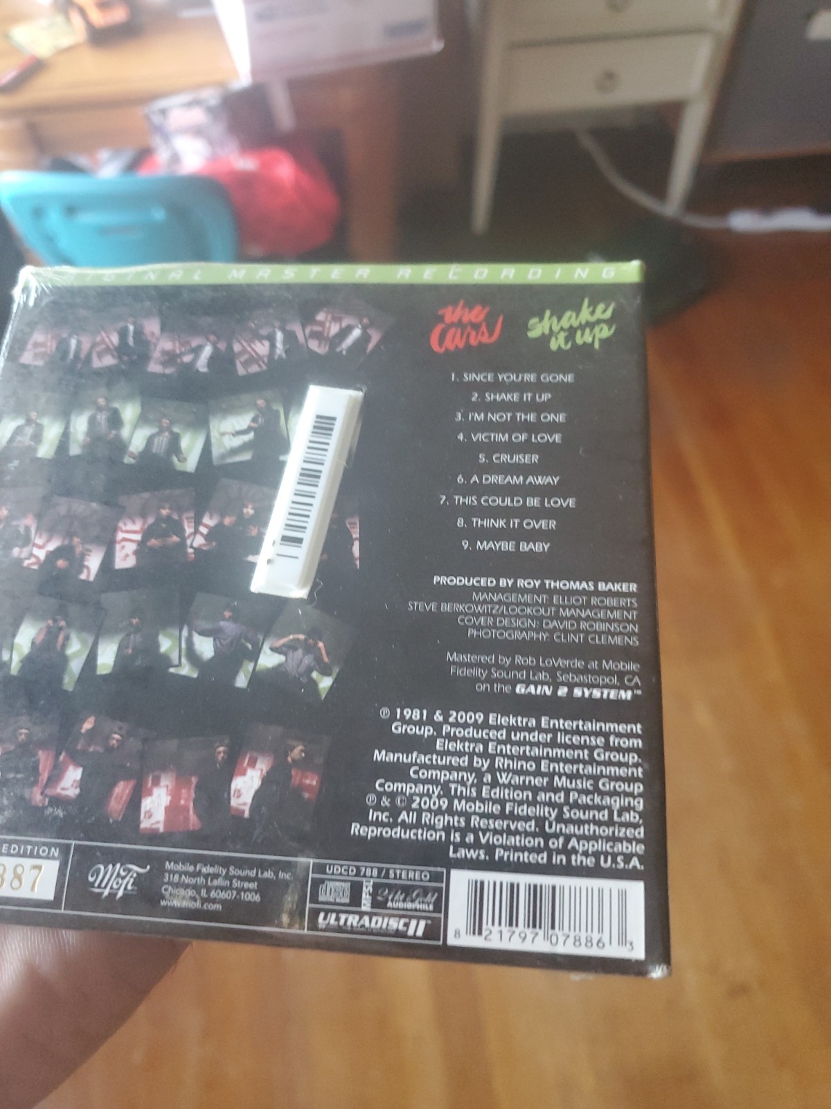 THE CARS - Shake It Up - Mobile Fidelity 24kt Gold Collectors Edition CD