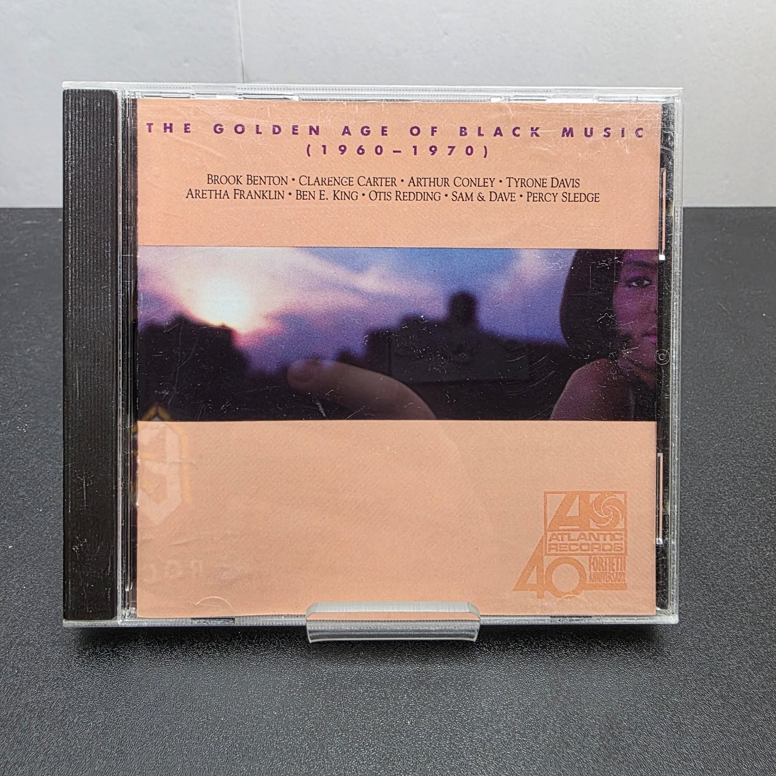 Various – Golden Age of Black Music 1960-70 CD 1988 Soul R&B Atlantic