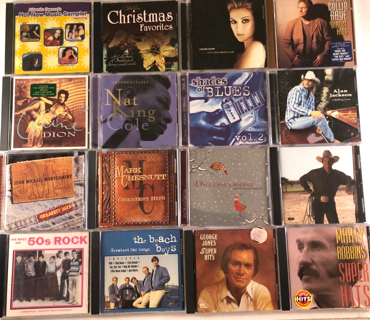 CD's Pick Choose your own-Country, Rock, Rap, R&B and more-Combined S/H Lot#1