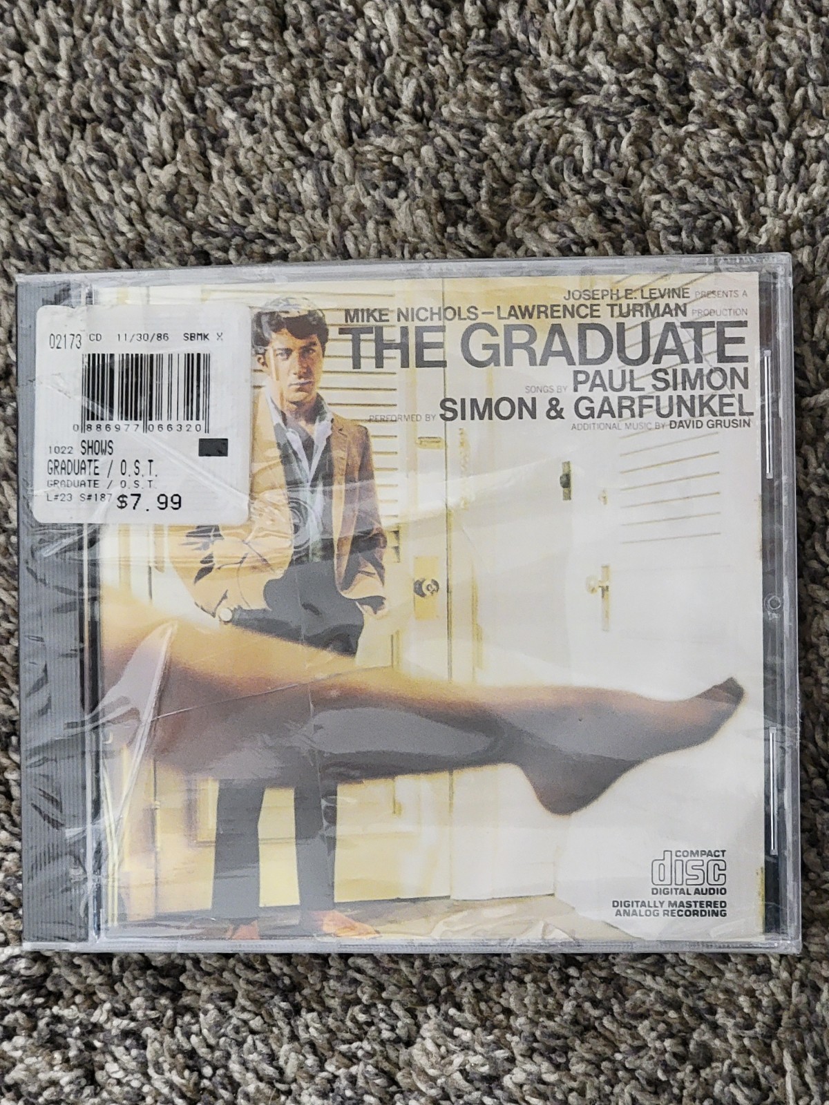 The Graduate Original Soundtrack Simon & Garfunkel CD NEW Sealed