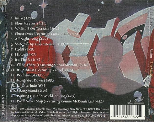 Rakim - The Master (CD) (Mint (M)) - 4174450821