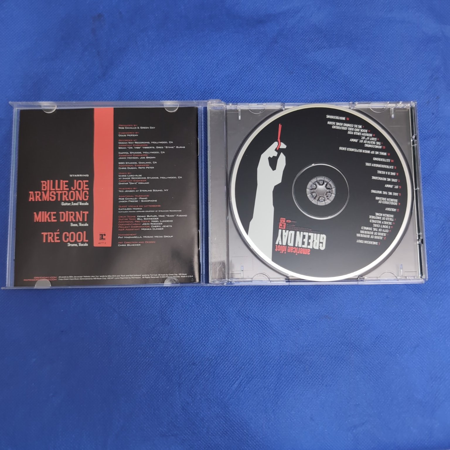 Green Day – American Idiot CD 2004 Punk Rock Pop-Punk Reprise Records