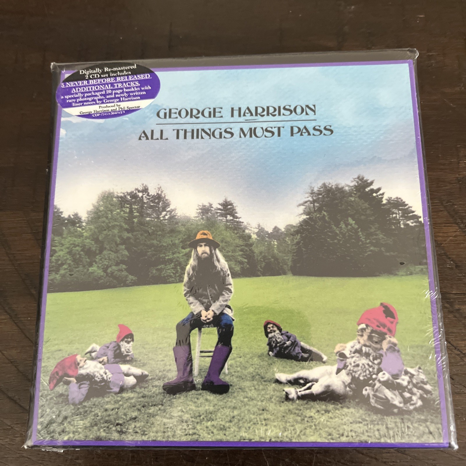 GEORGE HARRISON - All Things Must Pass Deluxe 2 x CD 2001 New Sealed