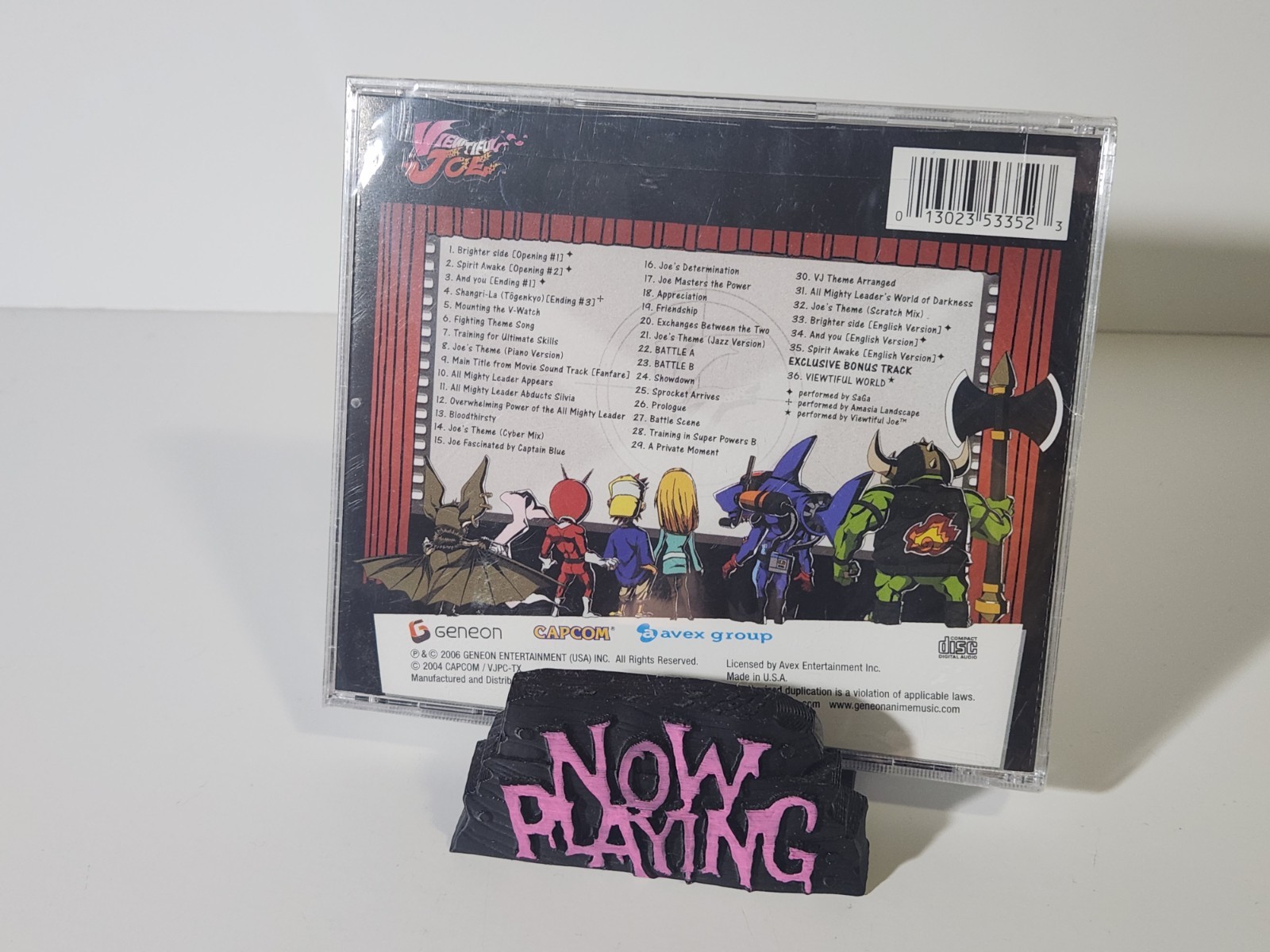 Viewtiful Joe Original Soundtrack (CD, Geneon Entertainment) Brand New Sealed