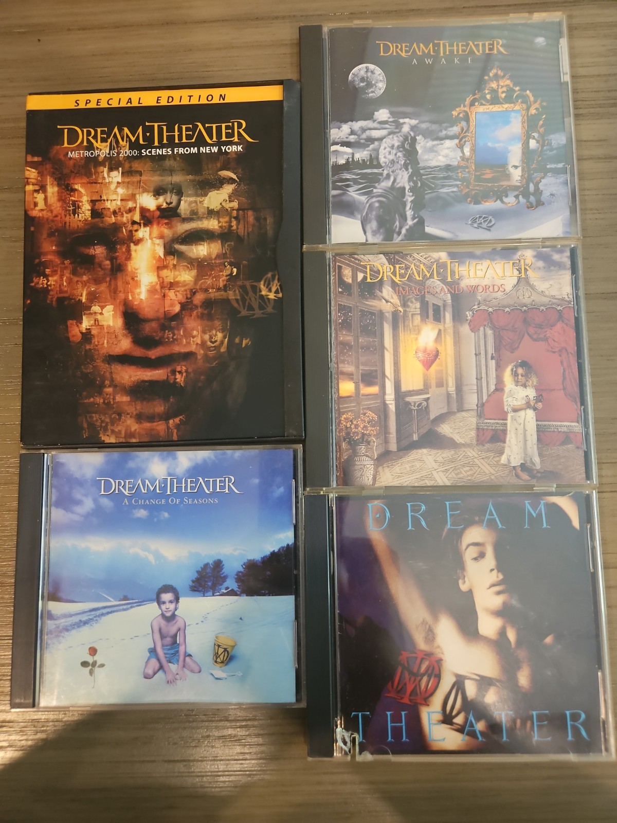 Dream Theater CD Lot 4 Cds With DVD Special Edition
