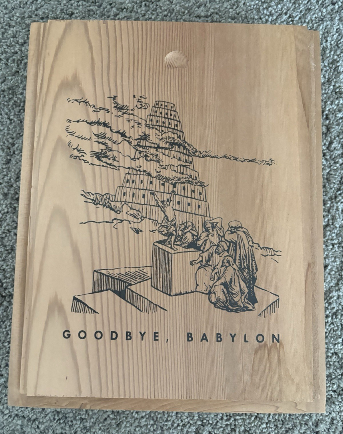Goodbye Babylon Dust to Digital 6 CD Box Set Cedar Wooden Box Complete 2003