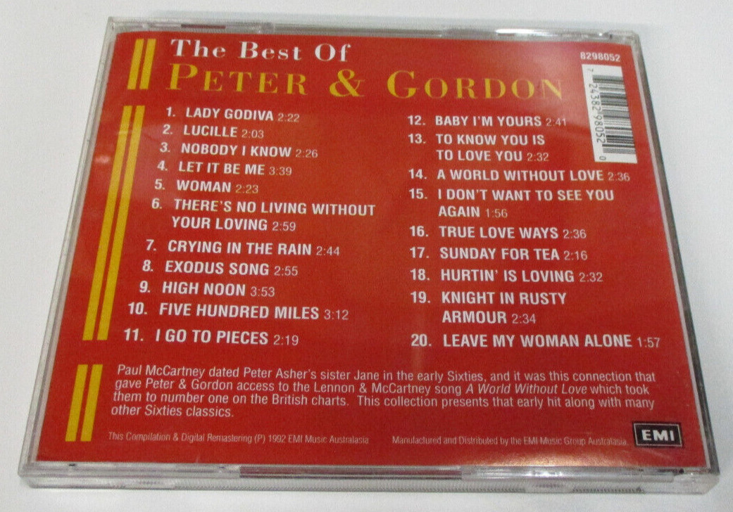 The Best Of Peter & Gordon - Peter & Gordon - CD