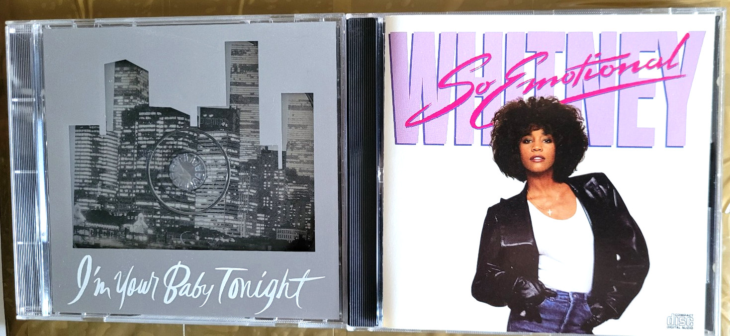 Whitney Houston:So Emotional CD Promo Single+I'm Your Baby.. CD.See notes&pics.