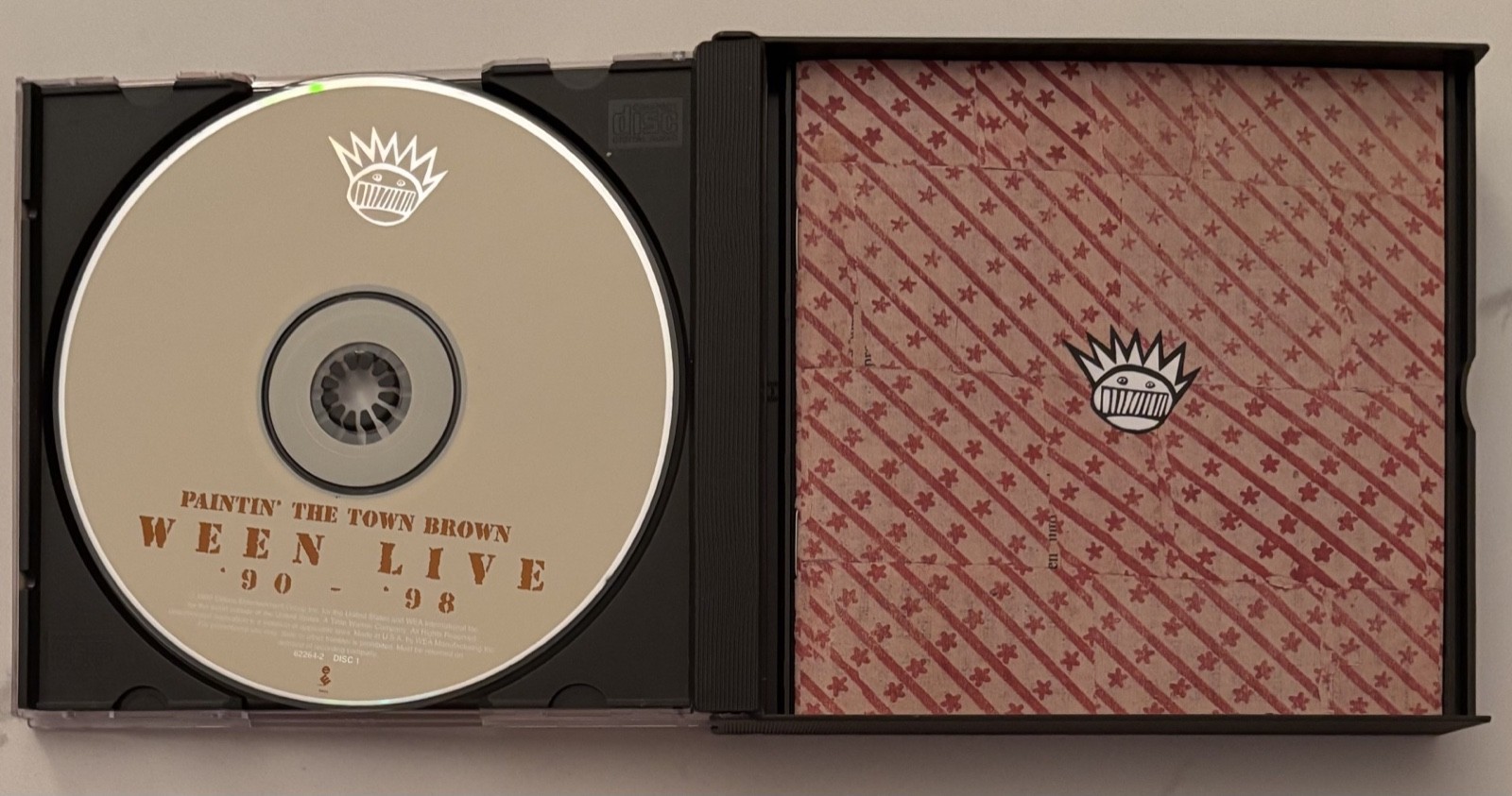 WEEN - Paintin' The Town Brown Live '90-'98 2 CD PROMO w/ Hype / 1999 US Elektra