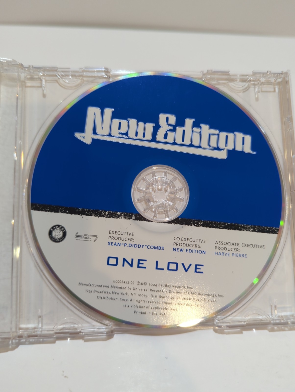 New Edition - One Love CD (2004 Bad Boy) R&B