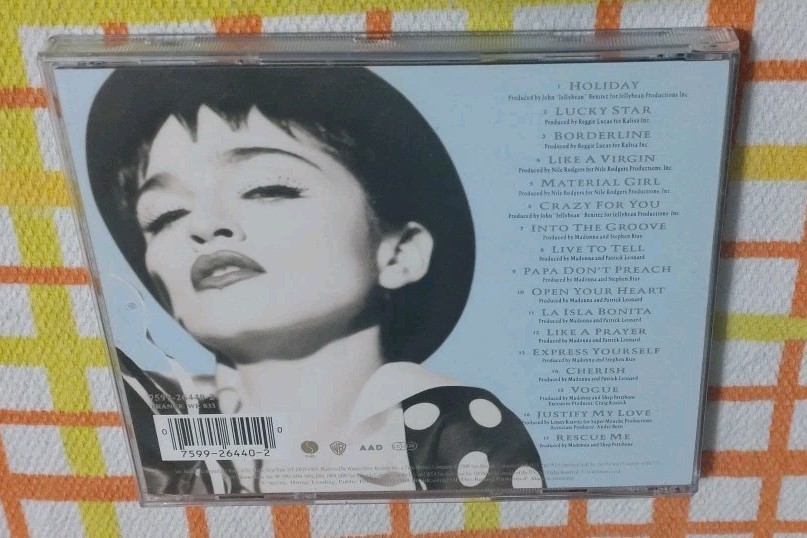 Madonna: Hits 1 & 2 [1983-89/Studio Albums 1989-2019 & Soundtrack, 14 CD Bundle)