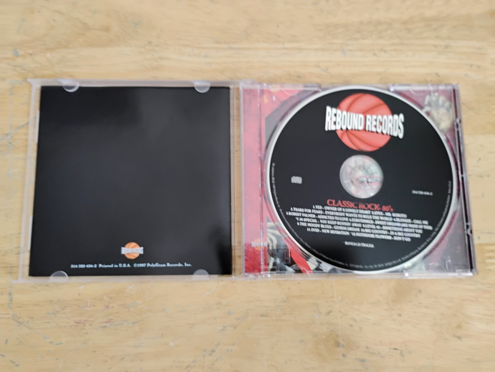 1980s Classic Rock Compilation Music CD ft Various Artists [VERY GOOD CD]