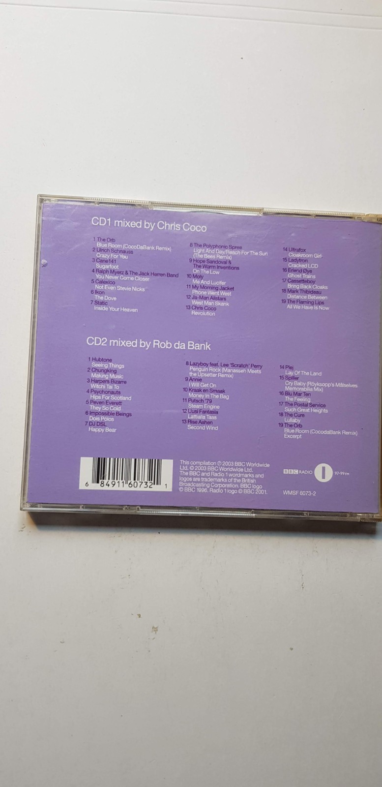 Various Artists - The Blue Room - Chris Coco & Rob da Bank 38 track Double CD