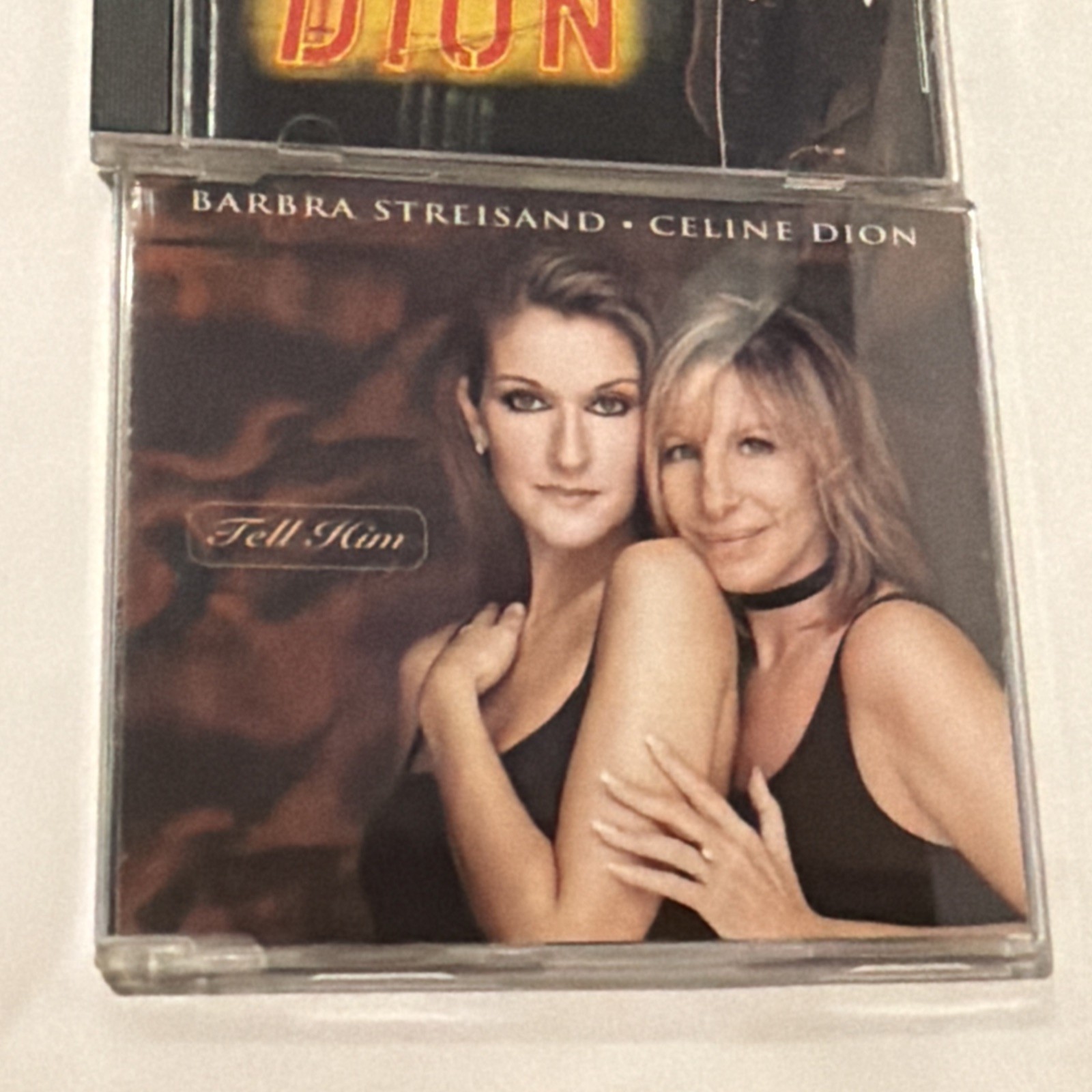 3 Celine Dion cd - incognito 1987, à l'olympia 1994 & Tell Him 1997 Streisand