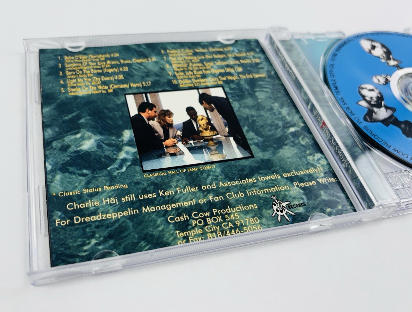Dread Zeppelin The Fun Sessions CD 1996 RARE Original Cash Cow Records Pressing