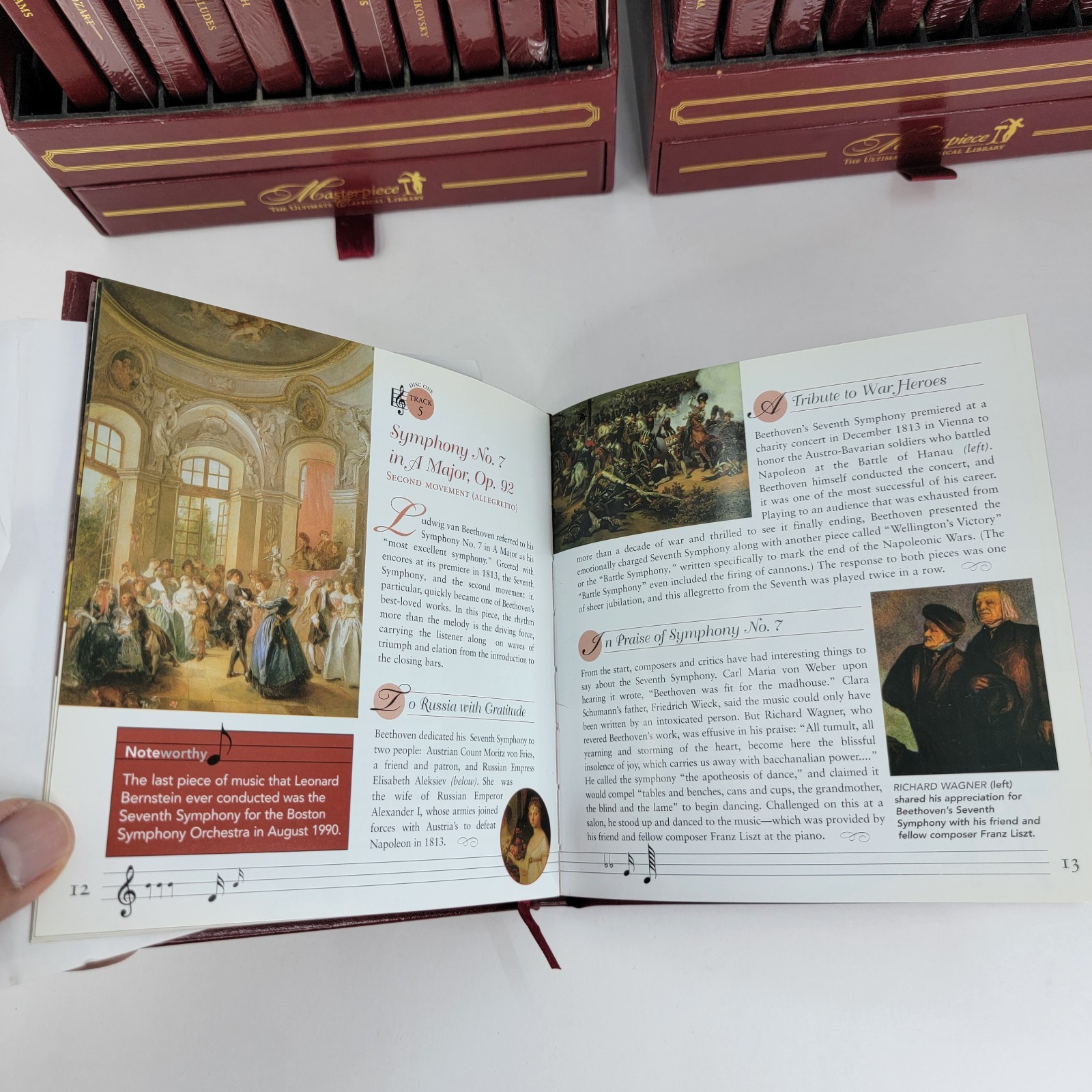 Masterpiece Ultimate Classical Library complete box set Vol 1-24 cds music books