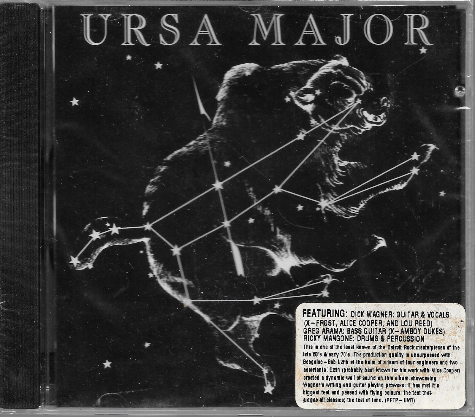 URSA MAJOR (DICK WAGNER, GREG ARAMA, RICKY MANGONE) (CD) NEW