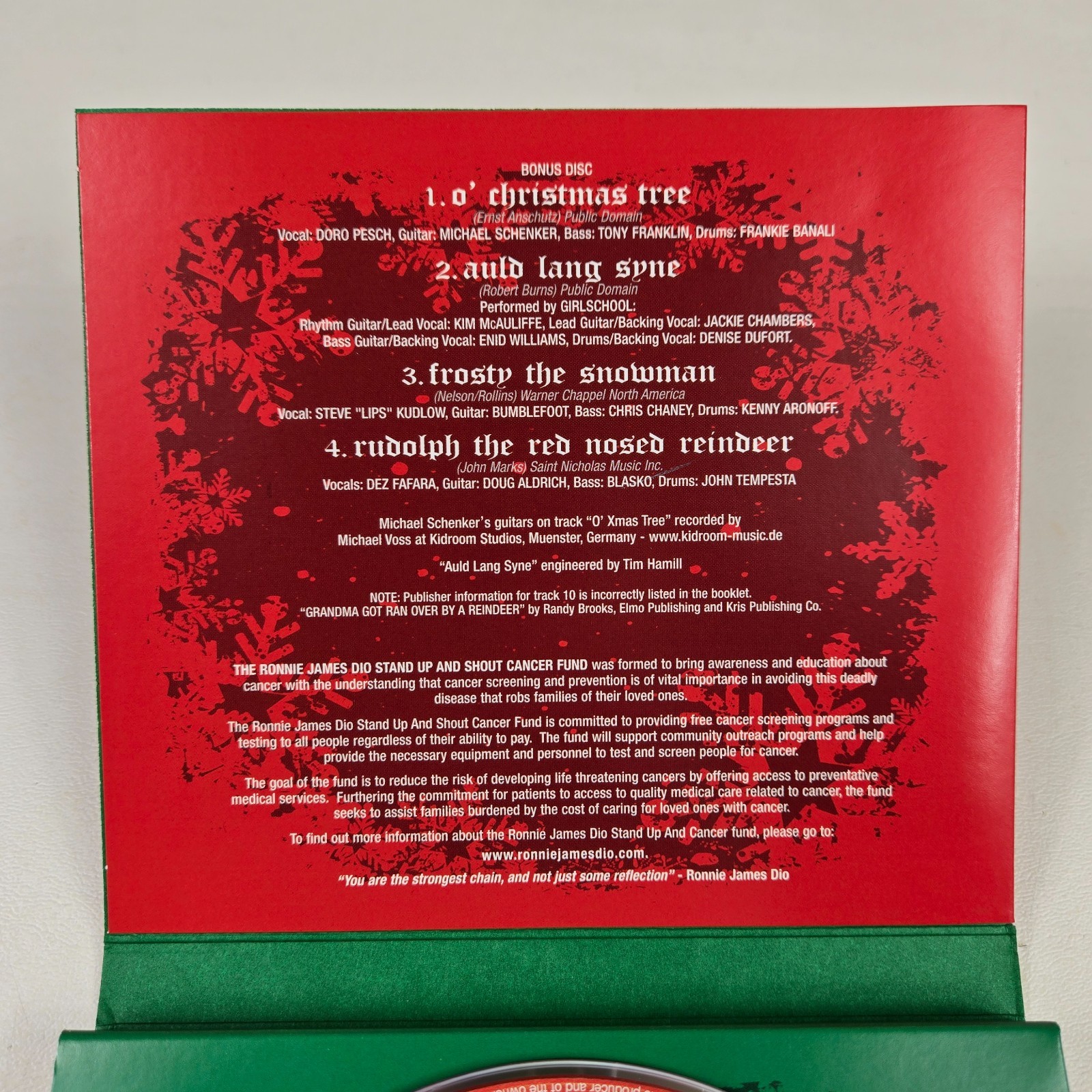 We Wish You a Metal Xmas... And a Headbanging New Year CD & Bonus Disc Various