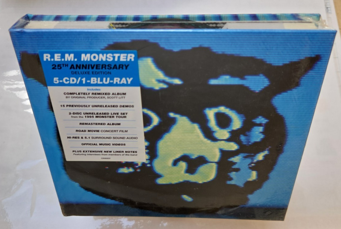 Monster (25th Anniversary Expanded Edition) by R.E.M. (5 CD+ Blu-Ray, 2019)
