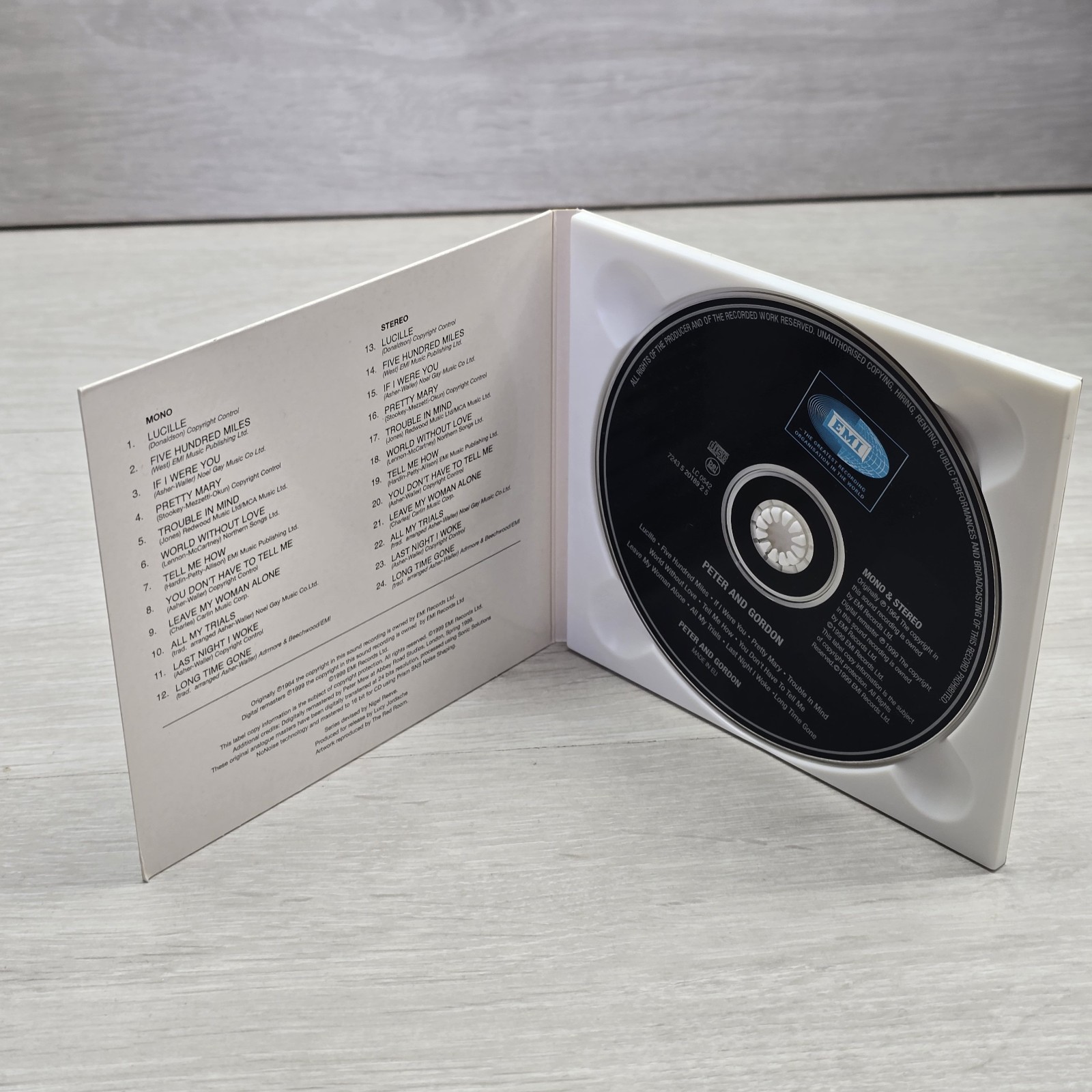 Peter & Gordon - Peter and Gordon CD Digipak 1999 Mono & Stereo Very Good
