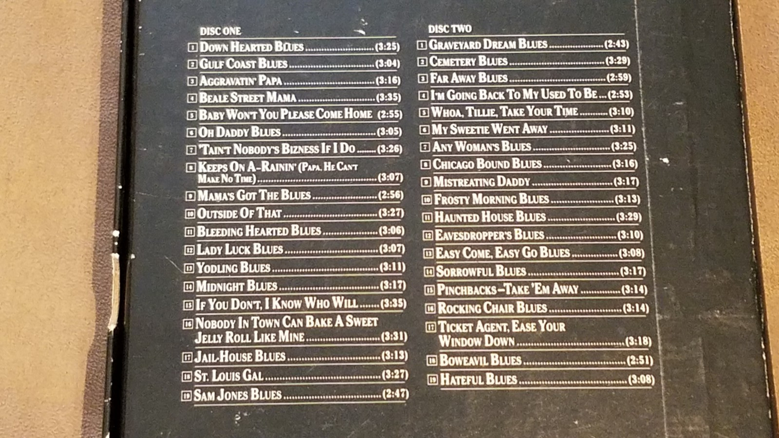 Bessie Smith THE COMPLETE RECORDINGS Columbia Legacy 4CD Set Vols.1&2 VG+