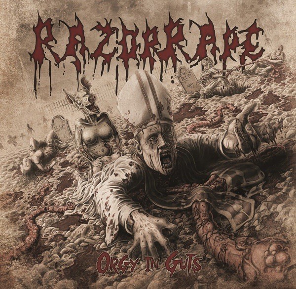 Razorrape-Orgy In Guts Cd Goregrind Death Metal