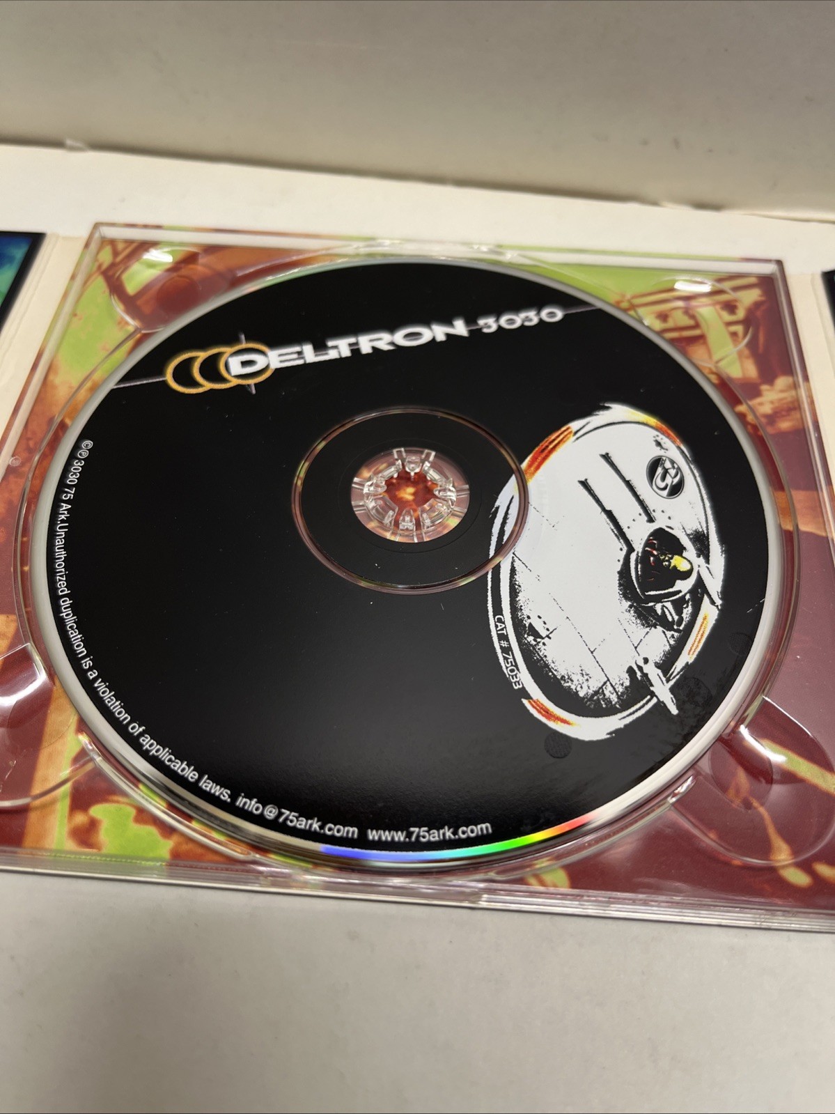 Deltron 3030 Self Titled Digipak CD 2000 75 Ark Records Rare Hip Hop Rap