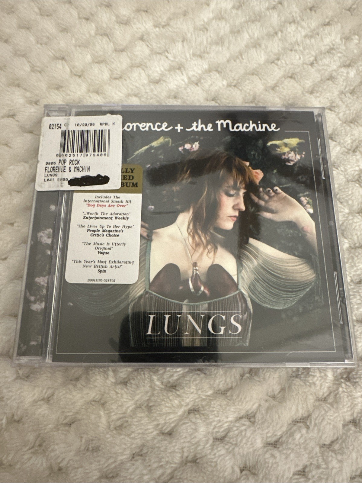FLORENCE + THE MACHINE LUNGS 13 TRACK CD NEW SEALED! FREE SHIPPING