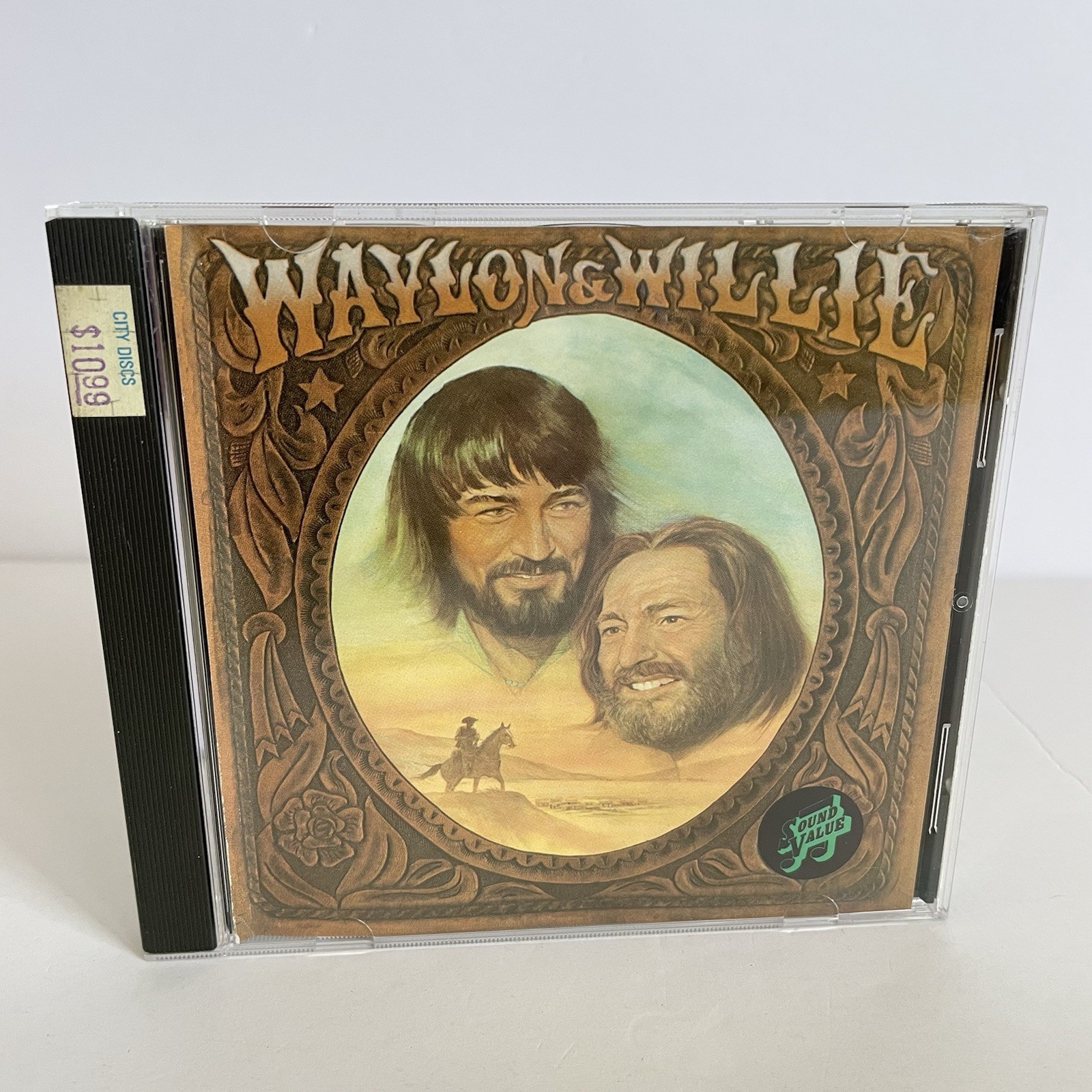 Waylon & Willie - Waylon Jennings and Willie Nelson CD 1995 Press Outlaw Country