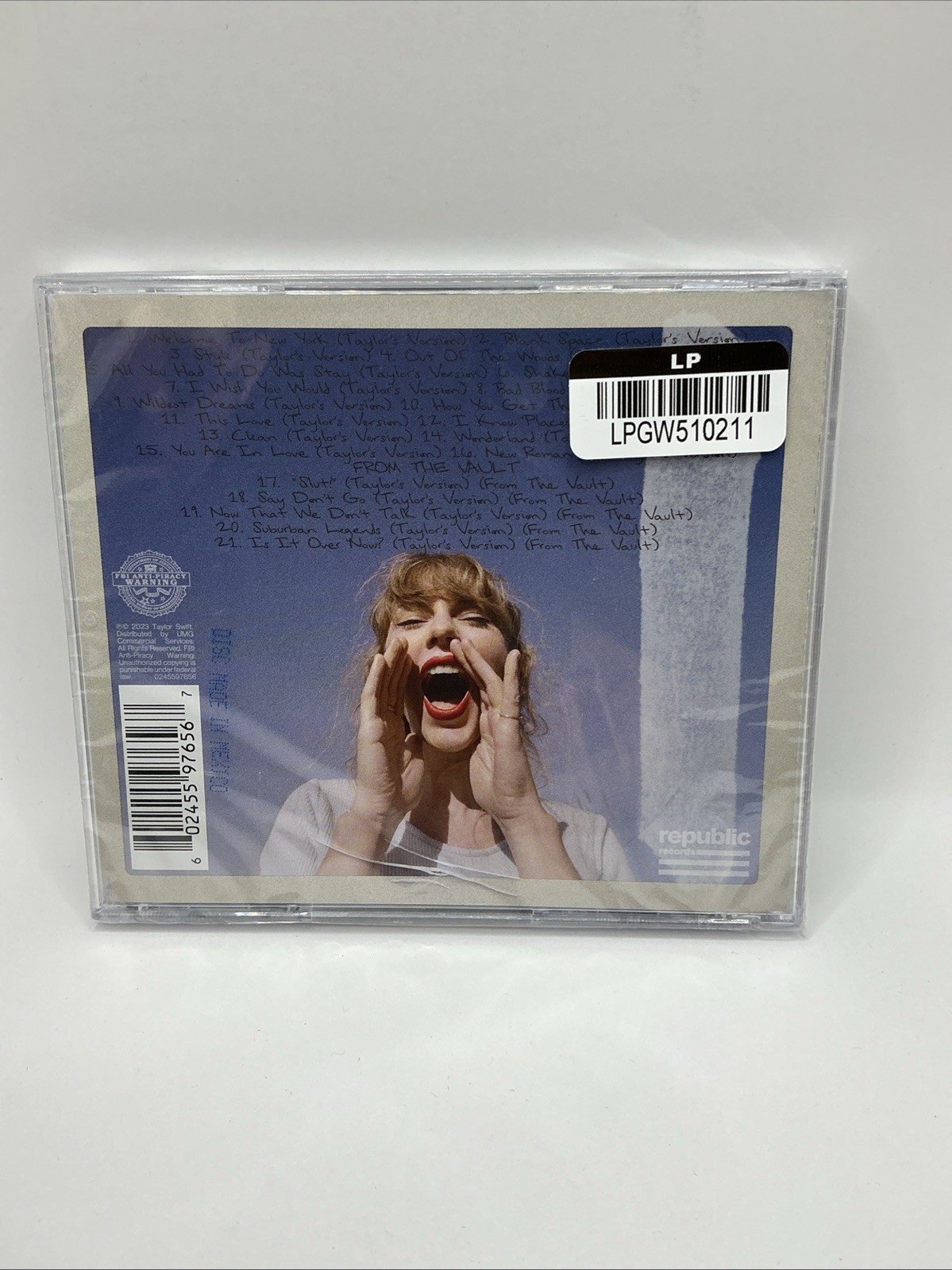 TAYLOR SWIFT *1989 Taylor's Version Crystal Skies Blue Edition CD [NEW SEALED]