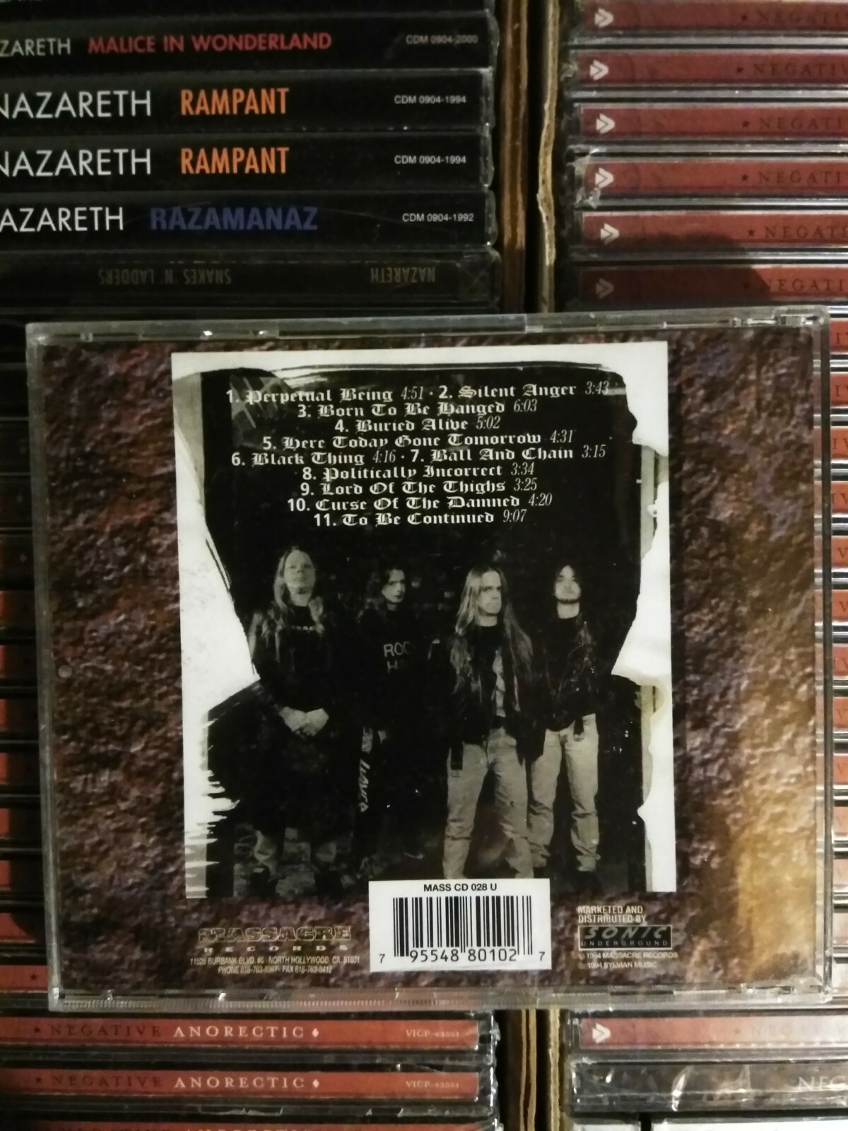 MYSTIK / Perpetual Being CD 1994 NEW SEALED