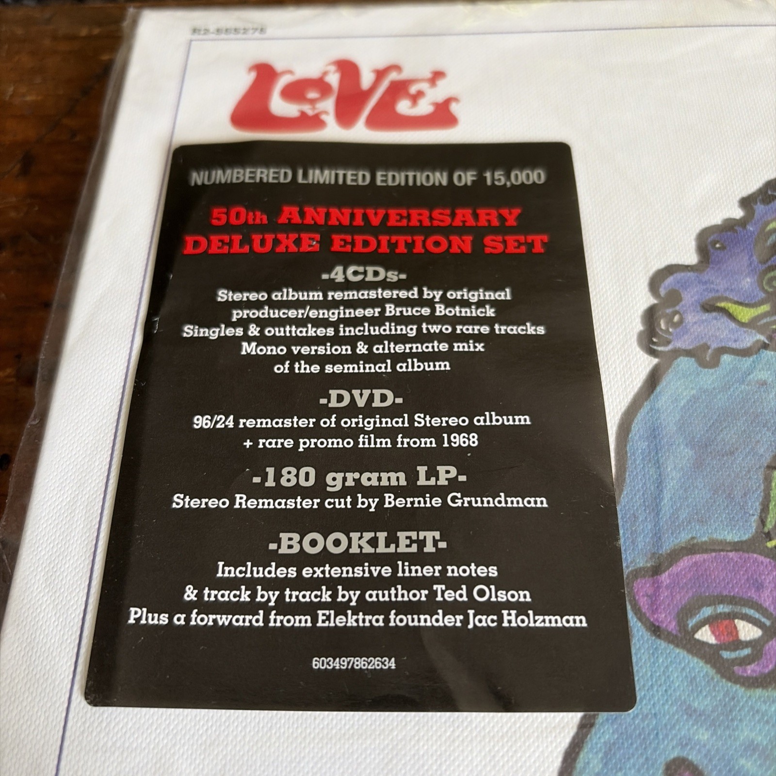 Love Forever Changes 50th Anniversary Deluxe Box Set LP 4CD DVD Limited Edition