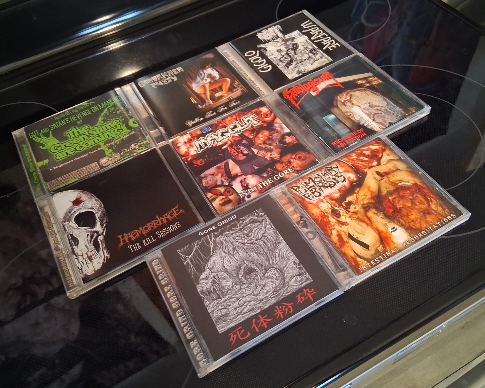 GOREGRIND CD LOT GUT HAEMORRHAGE MAGGUT PATOLOGICUM PULMONARY FIBROSIS LAST DAYS