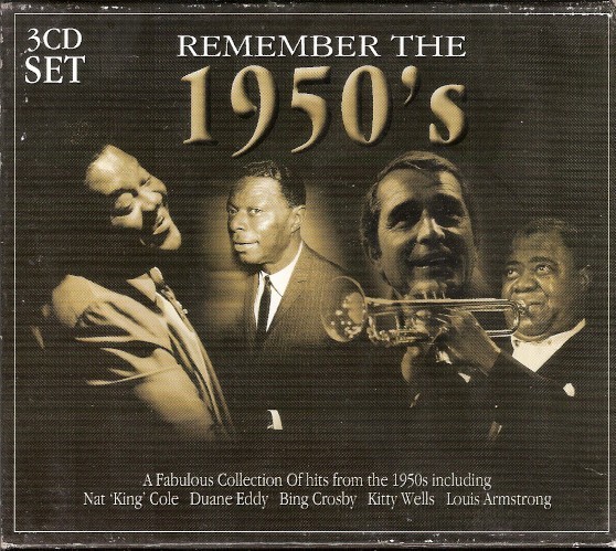 REMEMBER THE 1950S Music Orig Artists 3 CD set 60 Sngs-Great & HArd to Find Hits