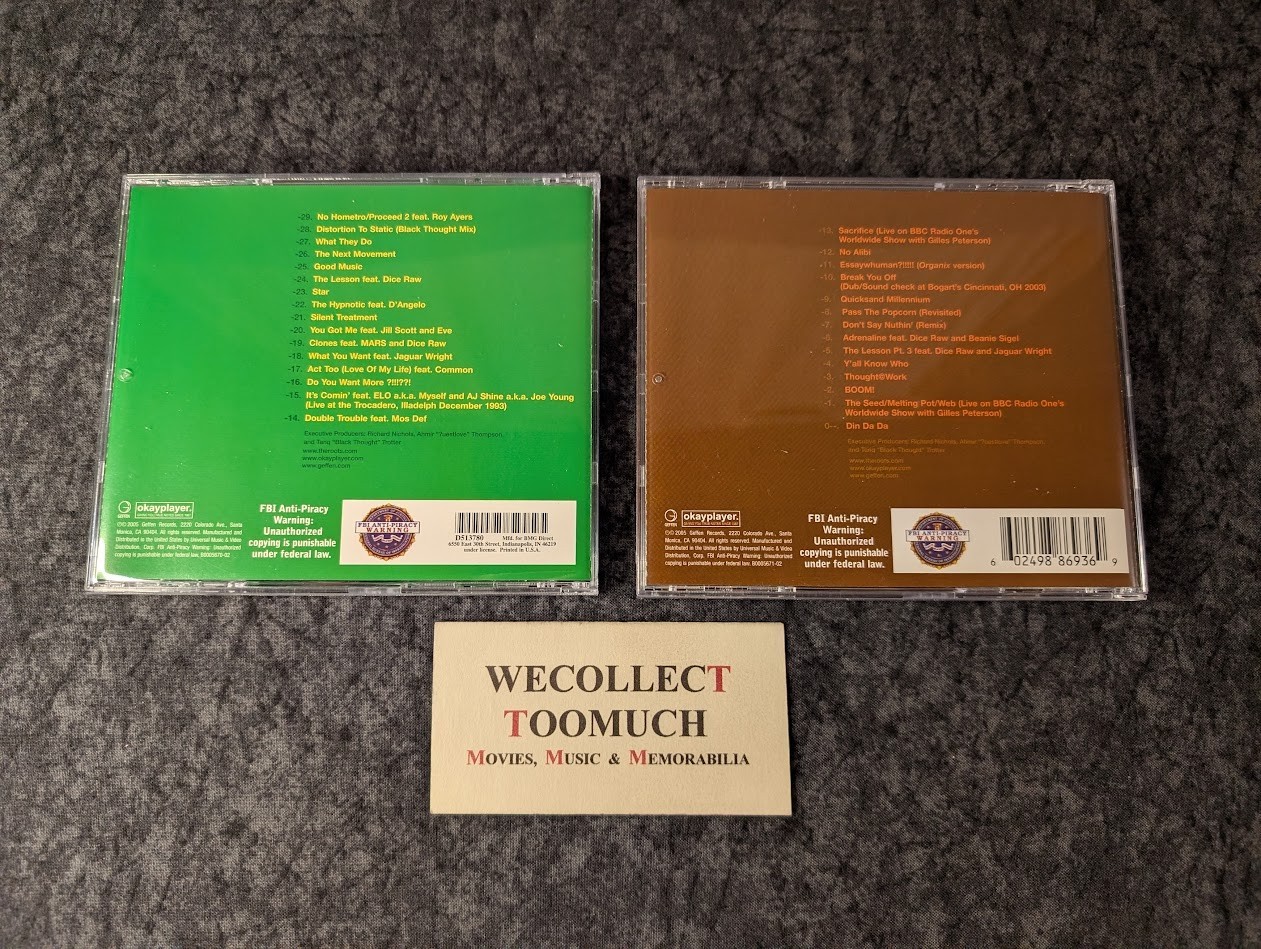 The Roots Home Grown! 1 & 2 2005 CD Geffen 2 Disc First Edition 29 Tracks :)