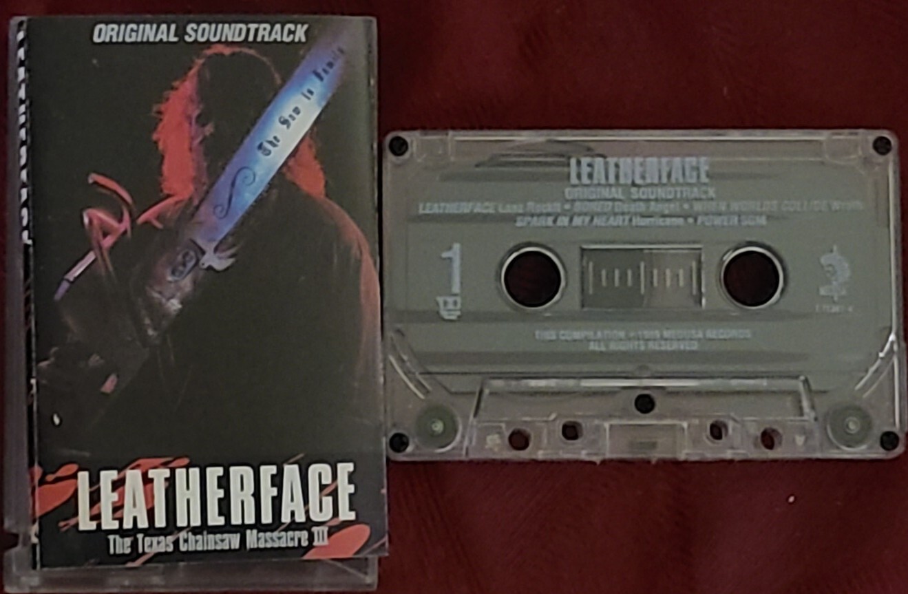 Leatherface: Texas Chainsaw Massacre 3 by Original Soundtrack Cassette USED VG