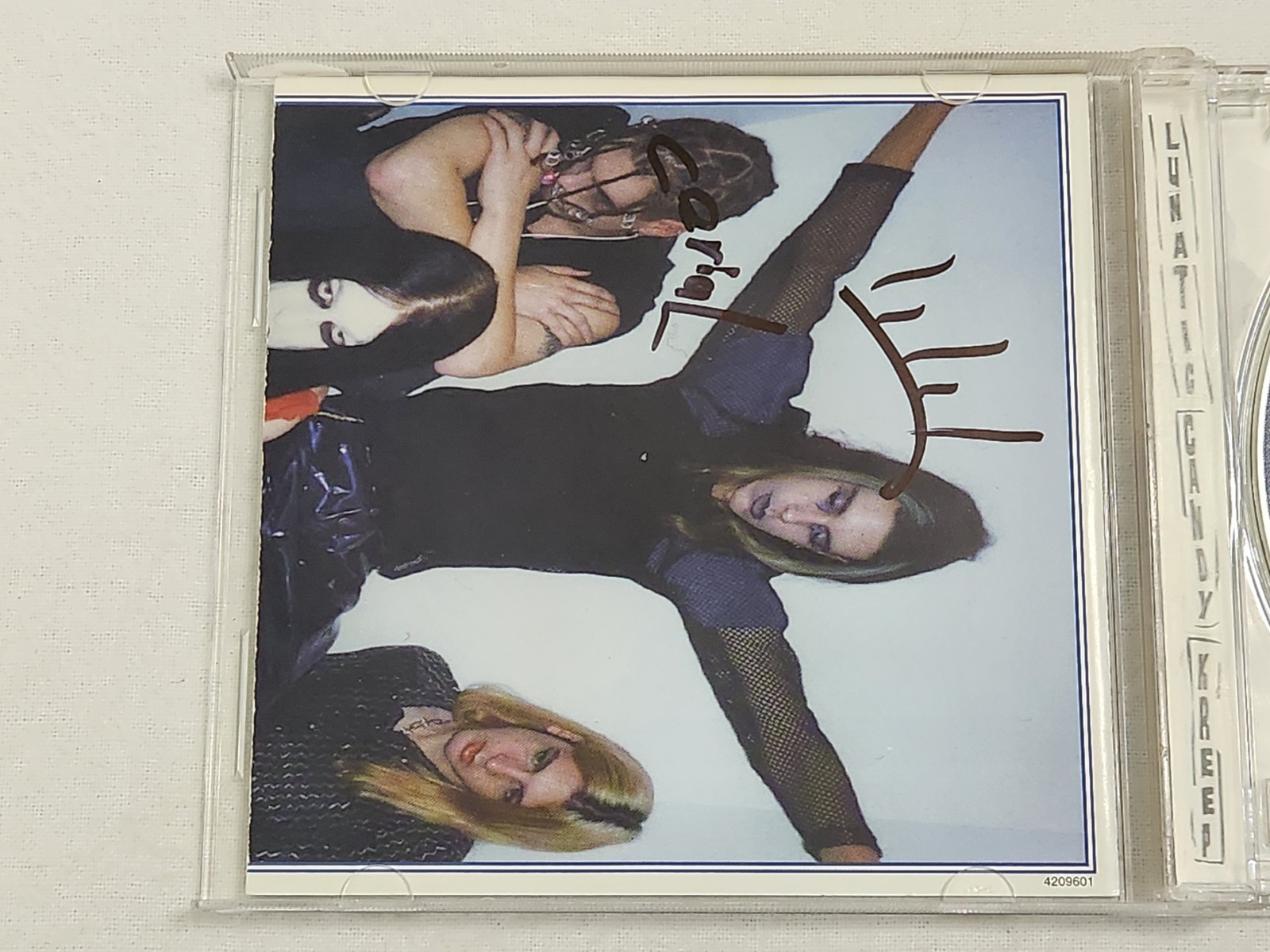 Lunatic Candy Kreep - Lunatic Candy Kreep CD 1997 Butterscotch Recordings Signed