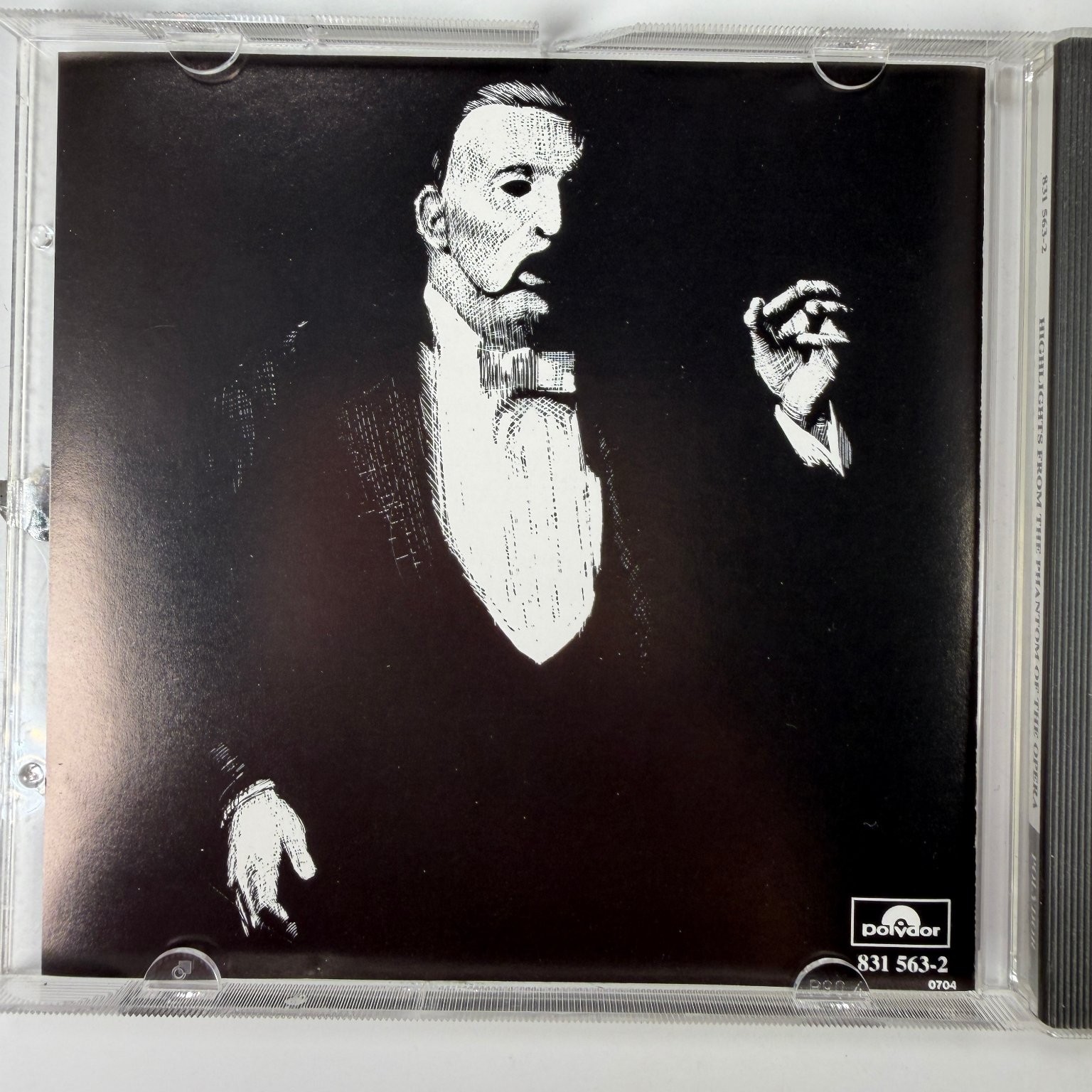 Phantom of the Opera Highlights CD 1987 Original Cast Recording Polydor