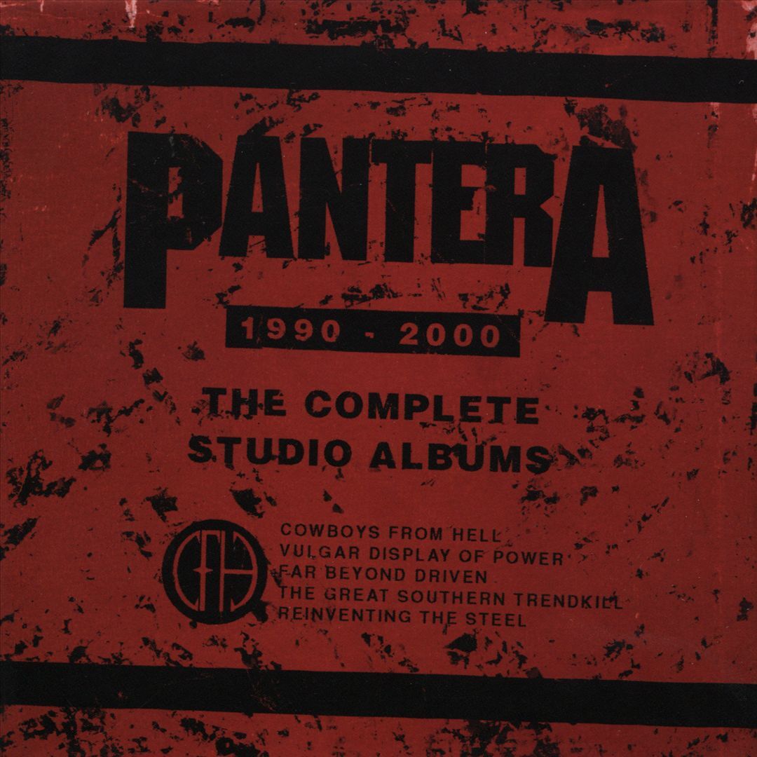 PANTERA - THE COMPLETE STUDIO ALBUMS 1990-2000 [PA] NEW CD