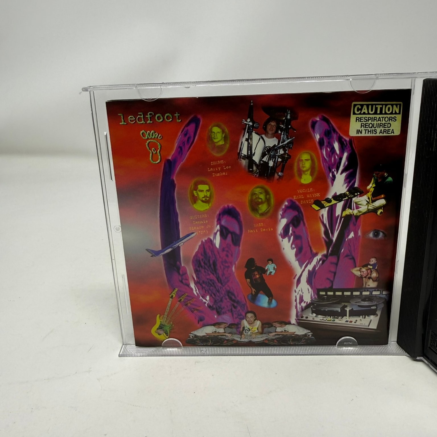 Ledfoot - Self-Titled (CD, 1997) Alt Rock Power Pop Ninety Degree Records