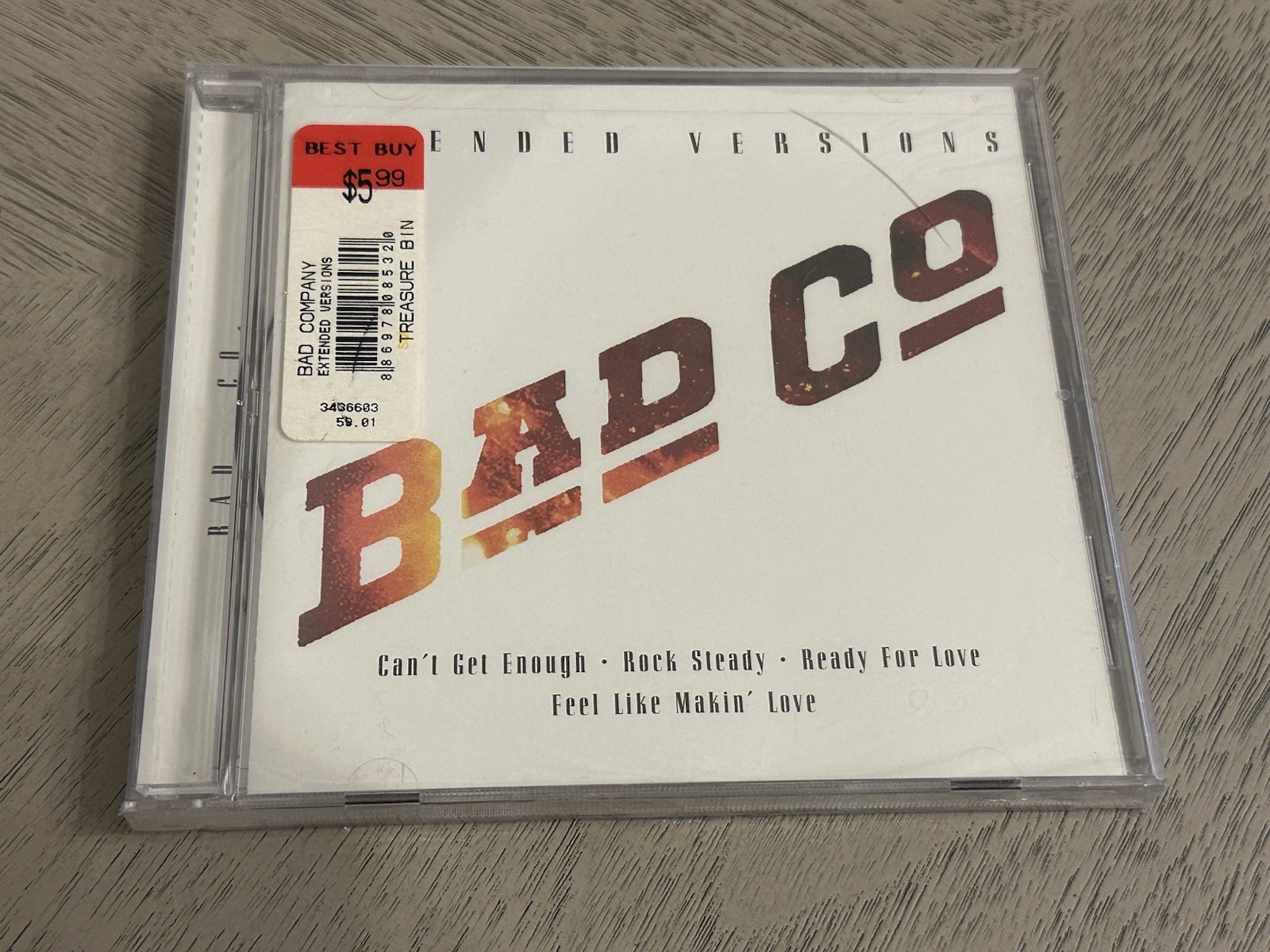 Extended Versions by Bad Company (CD, 2011)