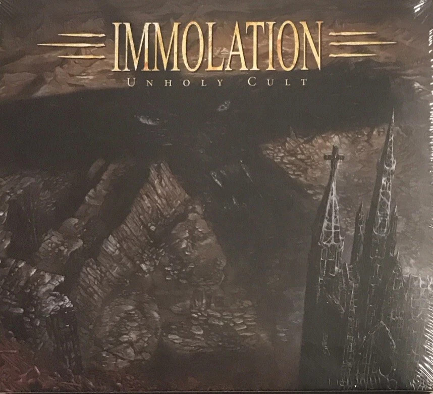 Immolation Unholy Cult CD/DVD Morbid Angel obituary death Metal Testament absu