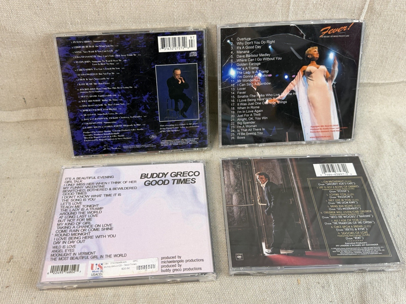 12 Vocal Jazz CD Lot: Sinatra, Bobby Darin, Matt Monro, Harry Connick Jr + More